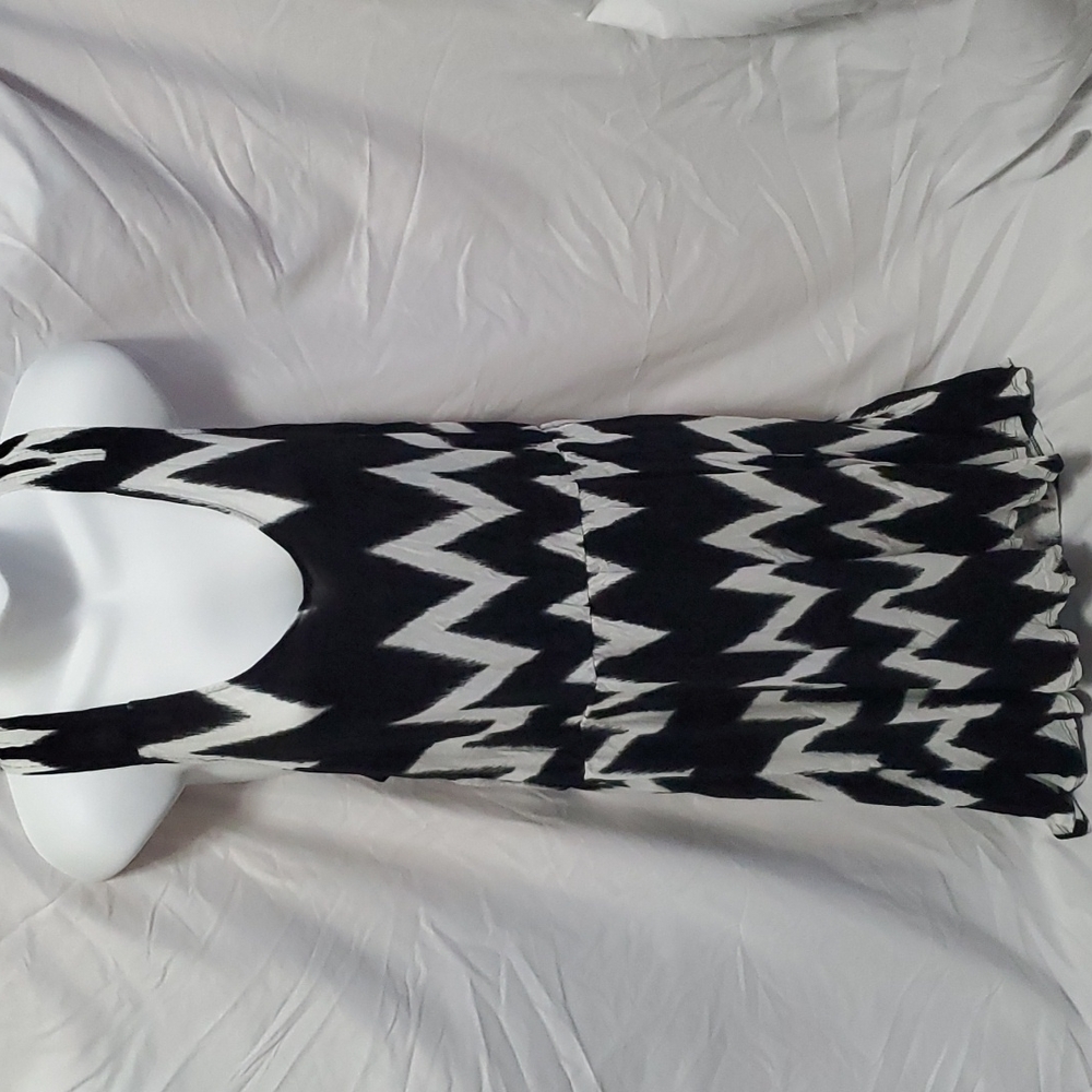 Black and White Dress